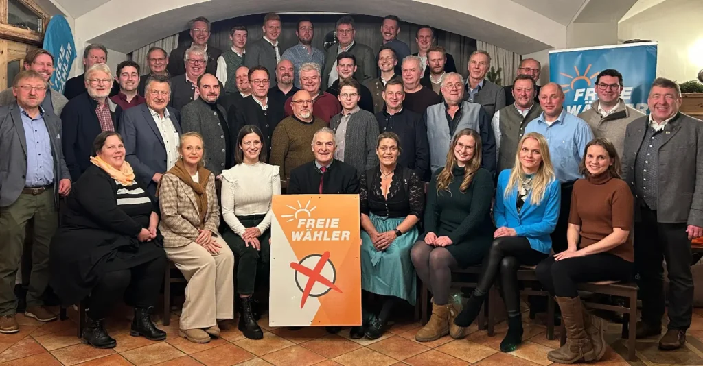 70 starke Persönlichkeiten auf der Kreistagsliste der Freie Wähler (Kommunalwahl 2026)