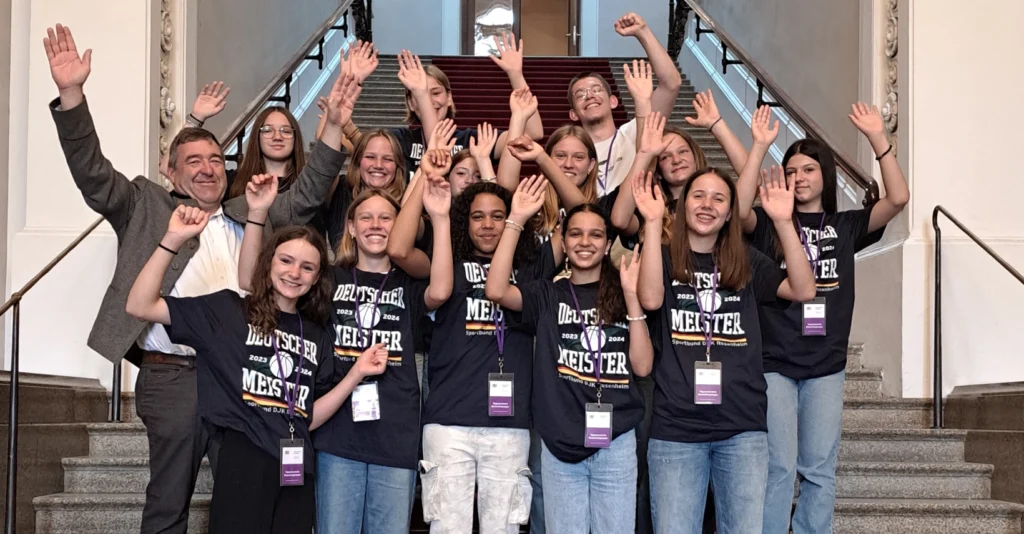 Deutsche Basketballmeisterinnen zu Gast im Landtag